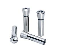 1 portaherramientas de fresado con pinza R8, pinza R8, sistema métrico, pulgadas británicas, 3, 4, 5, 6, 8, 10, 12, 14, 16, 18, 20, juego de pinzas de resorte R8(Inch Thread (7-16),R8-4mm)