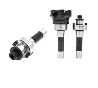 1 portaherramientas FMB22 FMB27 con rosca UN 7-16 M12, R8-FMB22 R8-FMB27 R8-FMB32 for fresa de planear BAP400R BAP300R EMR5R EMR6R(R8-FMB32 M12)