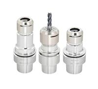 1 portaherramientas HSK25E HSK32E HSK40E HSK50E ER11 ER16 ER20 ER25 ER32, mandril HSK ER de acero inoxidable, herramientas de husillo de torno CNC(HSK32E-ER16-50MS)