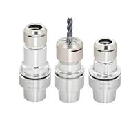 1 portaherramientas HSK25E HSK32E HSK40E HSK50E ER11 ER16 ER20 ER25 ER32, mandril HSK ER de acero inoxidable, herramientas de husillo de torno CNC(HSK40E-ER11-80MS)