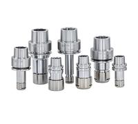 1 portaherramientas HSK25E HSK32E HSK40E HSK50E ER11 ER16 ER20 ER25 ER32 SK10 SK16 GER, portabrocas de husillo, herramientas de torno CNC(HSK50E-GER32-70L)