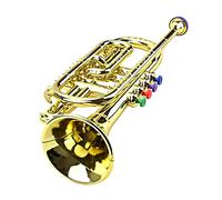 1 PPCS Trompeta Para Niños Trompeta Instrumento Musical Juguete Toy Trompeta Educativa Temprano Para Niñas Niñas