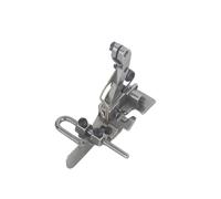 1 prensatelas de guía central compatible con Pegasus EX3200 EX5200 JACK 798 E4 C4 C5, máquina coser industrial Overlock, vástago alto, hilo 4/5(5 Thread Foot)