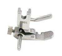 1 prensatelas P801 derecho, calibre fijo unilateral, for máquina de acolchado, posicionamiento ancho ajustable