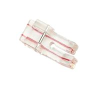 1 prensatelas transparente for máquina de coser doméstica, de 1/4", for patchwork, for acolchado, for Brother, Singer y Babylock.