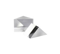1 Prisma equilátero de Vidrio óptico Triangular for enseñar física, Espectro de luz (40 x 40 x 40 mm)(50mm)