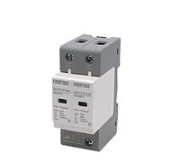 1 protector contra sobretensiones solares DC SPD 2P 500 V 600 V 800 V 1000 V dispositivo de protección contra rayos for exteriores (tamaño: DC 500 V, color: 30-60 KA)(10-20ka,DC 800V)