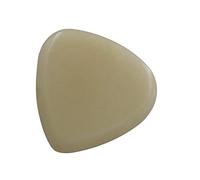 1 púa de guitarra de 30 x 33 mm, color sólido, hueso de buey, púas de guitarra para bajo, guitarra eléctrica, guitarra acústica