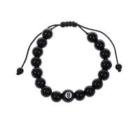 1 Pulsera de Billar Negra de 8 Cuentas