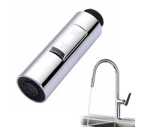 1 pulverizador de grifo extensible, grifo de cocina, cabezal de ducha, pulverizador extraíble, grifo de cocina, adecuado para intercambiar grifos en fregaderos de cocina (estilo B-plata).