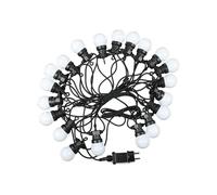 1 pz 0.5W LED String Light 10m with 20 Bulbs EU 6000K