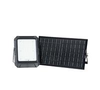 1 pz 15W LED Solar Floodlight With 8Ah Battery
