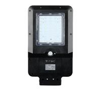 1 pz 15W LED Solar Street Light Black Cover 6000K