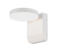 1 pz 17W LED Wall Light 3000K White Body Round IP65