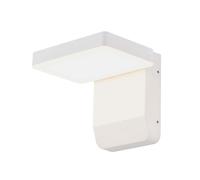 1 pz 17W LED Wall Light 4000K White Body Square IP65