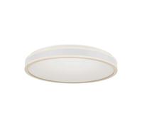 1 pz 18W LED Designer Light Round White Finish 4000K Dimmable