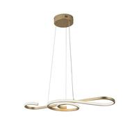 1 pz 18W LED Hanging Decorative Lamp 700250 Paint Gold Body 3000K