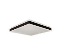 1 pz 24W LED Designer Light Square Black Finish 4000K Dimmable