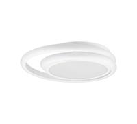 1 pz 24W LED Designer Light White Double Round 4000K