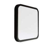 1 pz 24W LED Dome Light Square Black Frame 4000K IP44