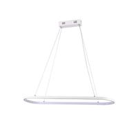 1 pz 24W LED Hanging Lamp (8020100CM) 4000K White Body