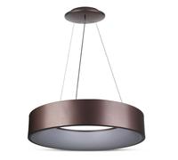 1 pz 25W LED Surface Smooth Pendant Light Dimmable Coffee 3000K