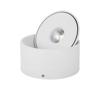 1 pz 28W LED Surface COB Downlight 3IN1 White Body