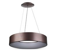 1 pz 30W LED Surface Smooth Pendant Light Dimmable Coffee 3000K