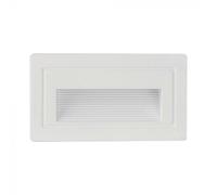 1 pz 3W LED Step Light White Body 3000K