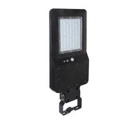 1 pz 40W LED Solar Street Light Black Body 4000K 120 lm/W