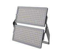 1 pz 500W Super High Power LED Floodlight With Cable(1M) 4000K Black Body IP65 1