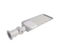 1 pz 50W LED Light Sensor Streetlight with Samsung Chip & Adaptor 6500K 120 lm/W
