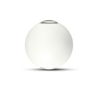1 pz 6W LED Wall Light White Body Round IP65 4000K