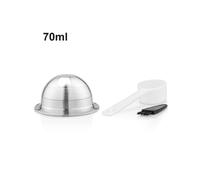 (1 pz. 70 ml) Cápsula riutilizzabile en acciaio inox para macchina da caffè Nespresso Vertuoline Vertuo