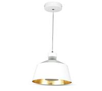 1 pz 7W LED Pendant Light (Acrylic) White Lamp Shade 250190mm 3000K