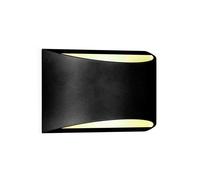 1 pz 9W LED Wall Lamp with Bridgelux Chip Black Body 4000K IP54