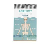 1 pz Anatomía y Fisiología For Dummies, Cuaderno de trabajo Label-Lab, Guía de estudio de anatomía 100+ a todo color para estudiantes de medicina, médicos y enfermeros