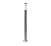 1 pz E27 Bollard Lamp 110cm with Stainless Steel Satin Nickel IP44