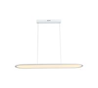 1 pz Lampadario LED a Sospensione 24W 80104Cm Colore Bianco 4000K
