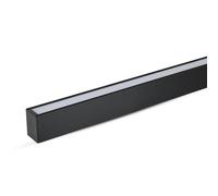 1 pz LED Linear Light Samsung Chip 40W Surface Black Body 6500K