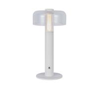 1 pz LED Table Lamp 1800mAH Battery 150300 3in1 White Body