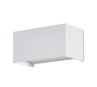 1 pz Rectangular LED Wall Lamp 24W 110LM/W with Double Adjustable Light Beam Whi