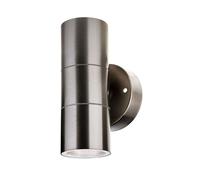 VT-7500 - Aplique, 0 W, plateado, IP44