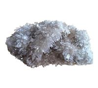 1 racimo de cristal de crisantemo de 150-200 g, piedra cruda, cristales de cuarzo, piedras preciosas, Feng Shui, decoración del hogar