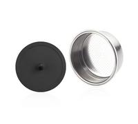 1 Recipiente Para Polvo De Acero Inoxidable, 1 Cafetera Ciega, Cesta De Doble Filtro, Recipiente Para Filtro De Cafetera, Filtro De Doble Taza, Accesorios Universales Para Cafetera