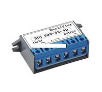 1 rectificador DDY-500-03-4D rectificador de media onda de 6 polos.