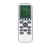 1 reemplazo for Pc GYKQ130116 for Aire Acondicionado AC Control Remoto GYKQ36 frío, Calor y Celsius(Gray)