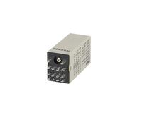 1 relé de retardo de tiempo H3Y-2 H3Y-4, perilla de ajuste, control de temporizador, temporizador de retardo de encendido, relé de retardo de encendido, 8 pines(H3Y-4,DC 12V_10 SECONDS)