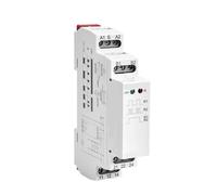 1 relé electrónico de riel guía GRM8-01 CA 230 V, 230 V, 50/80 Hz, SPDT, 16 A, relé paso a paso