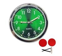 1 reloj de salpicadero de coche, Glowing Small Analog Clocks, Cuarzo Luminous Watch Decor Reemplazos, Vintage Clock With Clip And Sticker, For Car Dashboard, Motorcycle, Vehicle Interior Vent Decor